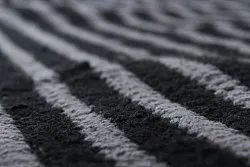 Rag rugs - Eila (grey/grey-black)