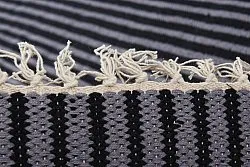 Rag rugs - Eila (grey/grey-black)
