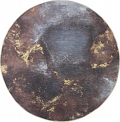 Round rug - Sanza (grey/multi)