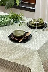 Cotton tablecloth Ella (green)
