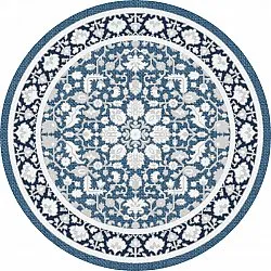 Round rug - Ember (blue)