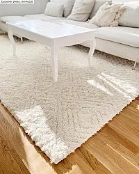 Shaggy rugs - Stettin (offwhite)
