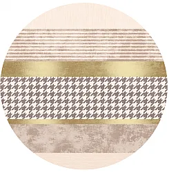 Round rug - Esme (beige/multi)