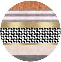 Round rug - Esme (orange/multi)
