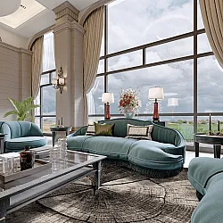 Wilton rug - Event (grey)