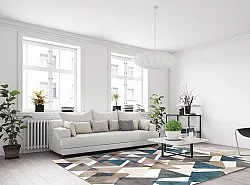 Wilton rug - Branco (multi)