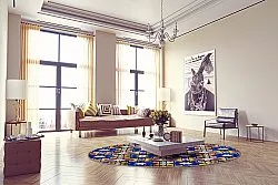 Round rug - Rei (multi)