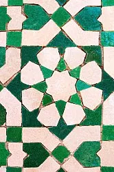 Wilton rug - Chia (green/beige)