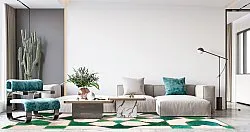 Wilton rug - Chia (green/beige)