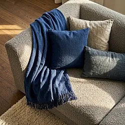 Throws - Veya cotton throw (navy)