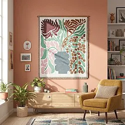 Throws - Bloom Tapestry Blanket (multi)