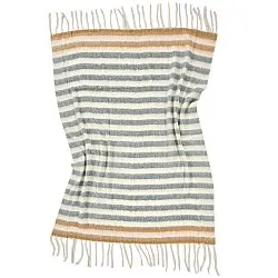 Throws - Plaid in wool mix - Monica (yellow)