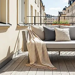 Throws - Quebec Blanket (beige)