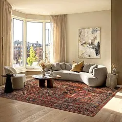 Flatweave rug - Anzali (red)