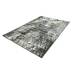 Flatweave rug - Bechar (black/multi)