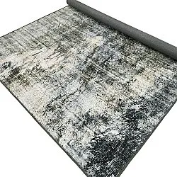 Flatweave rug - Bechar (black/multi)