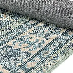 Flatweave rug - Benaluna (blue/green)