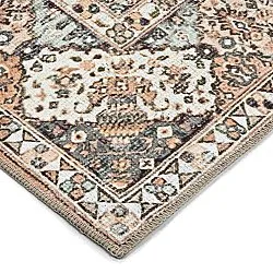 Flatweave rug - Berelina (beige/multi)