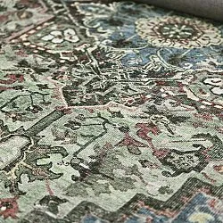 Flatweave rug - Birjand (green)