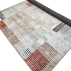 Flatweave rug - Calla (red)
