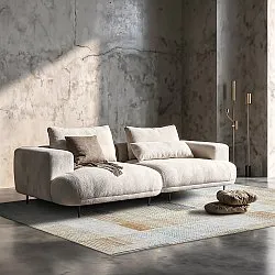 Flatweave rug - Calla (yellow)