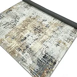 Flatweave rug - Comino (grey/multi)