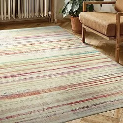 Flatweave rug - Delara (beige/multi)