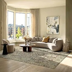 Flatweave rug - Delvar (beige)