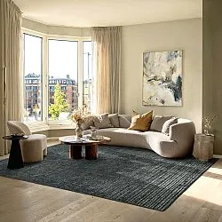 Flatweave rug - Elarion (black)