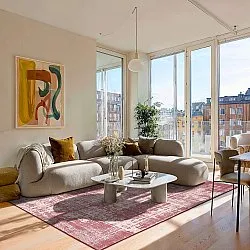 Flatweave rug - Elira (red)