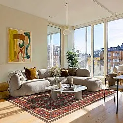 Flatweave rug - Khalamir (red)