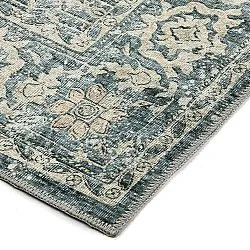 Flatweave rug - Meralis (blue)