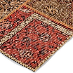 Flatweave rug - Myrina (red/multi)