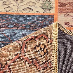 Flatweave rug - Myrina (red/multi)