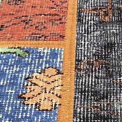 Flatweave rug - Myrina (red/multi)