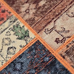 Flatweave rug - Myrina (red/multi)