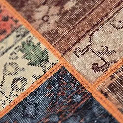 Flatweave rug - Myrina (red/multi)