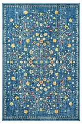 Flatweave rug - Nabilar (blue)