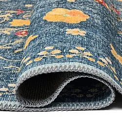 Flatweave rug - Nabilar (blue)
