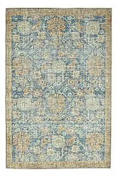 Flatweave rug - Noura (blue)