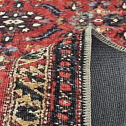 Flatweave rug - Omarien (red)