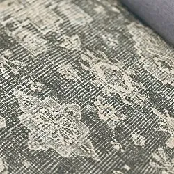 Flatweave rug - Zuleina (green)