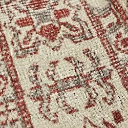 Flatweave rug - Zuleina (red)
