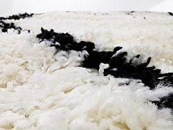 Shaggy rugs - Akita (black/white)