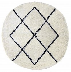 Round rugs - Marsa (black/white)