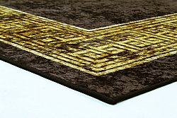 Wilton rug - Tilos (black/gold)