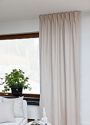 Curtains - Cotton curtain Anja (dark grey)
