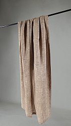 Curtains - Linen curtain Alecia (brown)