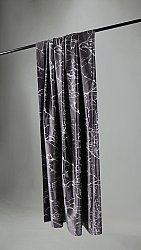 Curtains - Velvet curtains Florina (dark grey)