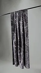 Curtains - Velvet curtains Florina (dark grey)